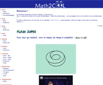 Math2Cool.net(Math2Cool) Screenshot