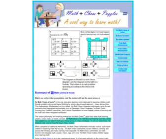 Mathandchess.com(Mathandchess) Screenshot