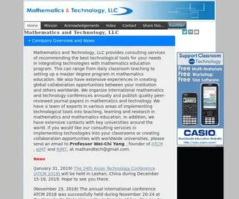 Mathandtech.org(Mathematics and Technology) Screenshot