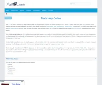 Mathcaptain.com(Parked Domain) Screenshot