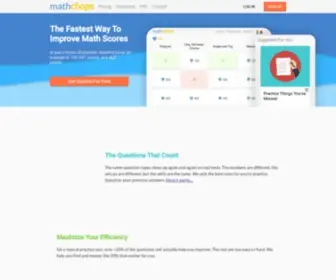 Mathchops.com(The Ultimate Math Practice Tool) Screenshot