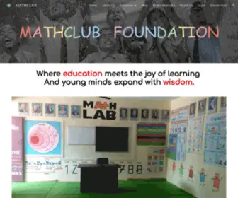 Mathclubs.org(MATHCLUB) Screenshot