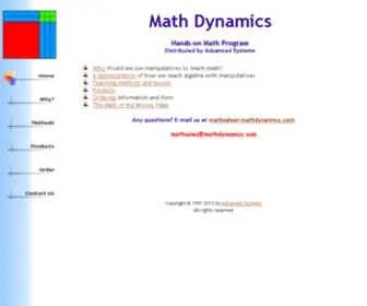 Mathdynamics.com(See related links to what you are looking for) Screenshot