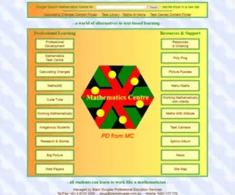 Mathematicscentre.com(Mathematics Centre) Screenshot