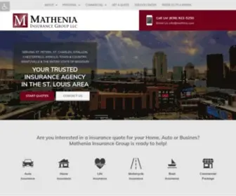 Matheniainsurancegroup.com(Matheniainsurancegroup) Screenshot