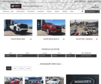 Mathenyauto.com(Matheny Motors in Parkersburg) Screenshot