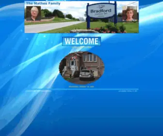 Mathes.ca(The Mathes Family in Canada) Screenshot