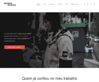 Matheusdesouza.com(Matheus de Souza) Screenshot