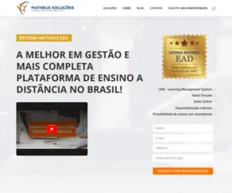 Matheussolucoes.com.br(Sistema de gestão escolar) Screenshot