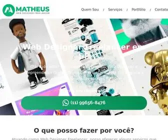 Matheuswebdesigner.com.br(→ Web Designer Freelancer) Screenshot