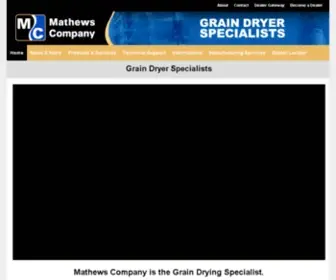 Mathewscompany.com Screenshot