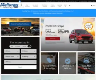 Mathewsford.com(Ford) Screenshot