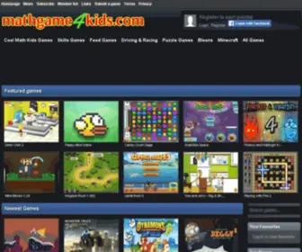 Mathgame4Kids.com(Mathgame4Kids) Screenshot