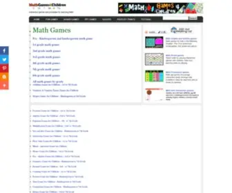 Mathgames4Children.com(Math Games For Children Online From Kindergarten to 7th Grade) Screenshot
