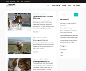 Mathias-Gierens.de(Mathias) Screenshot
