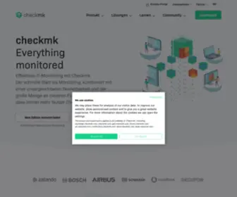 Mathias-Kettner.de(Checkmk ist eine führende IT) Screenshot