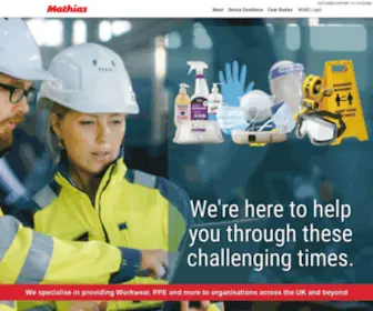 Mathiasandsons.com(Work Safe) Screenshot