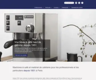 Mathieu-SA.com(Machines à café) Screenshot