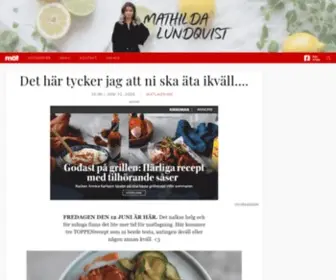 MathildalundqVist.se(Guldkant på tillvaron) Screenshot