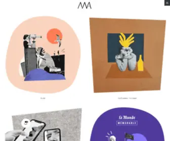 Mathildeaubier.com(Mathilde Aubier ART) Screenshot
