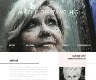 Mathildesanting.com(Artist) Screenshot