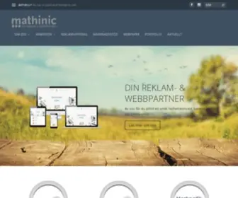 Mathinic.se(Mathinic AB) Screenshot