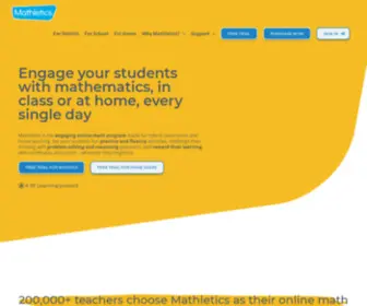 Mathletics.co.nz(Mathletics) Screenshot