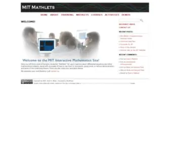 Mathlets.org(MIT Mathlets) Screenshot