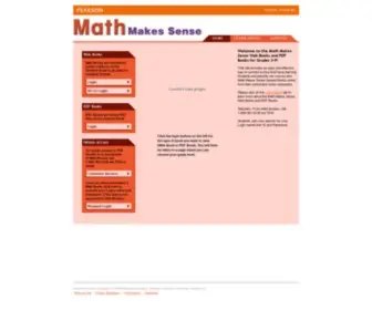 Mathmakessense.ca(Pearson Math Makes Sense) Screenshot