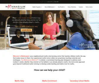 Mathnasium.com.au(The Math Learning Center) Screenshot