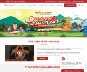 Mathnasium.edu.vn(Trang) Screenshot