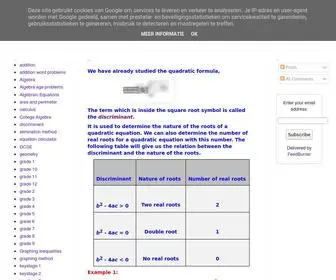Mathocean.com(Free Math Worksheets) Screenshot