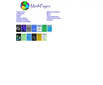 Mathpages.com(Mathpages) Screenshot