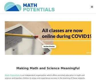 Mathpotentials.com(Math Potentials) Screenshot