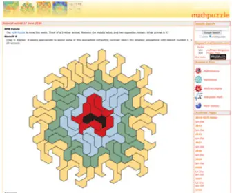 Mathpuzzle.com(Mathpuzzle) Screenshot
