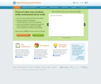 Mathreasoninginventory.com(Math Reasoning Inventory) Screenshot