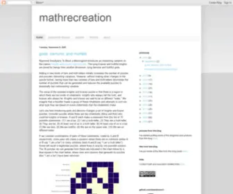 Mathrecreation.com(mathrecreation) Screenshot