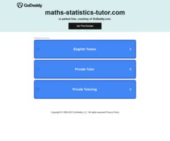 Maths-Statistics-Tutor.com(Statistics Help) Screenshot