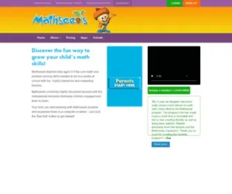 Mathseeds.co.uk(Online Maths Programme for Early Learners) Screenshot