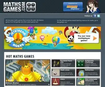 Mathsgames.com(Maths Games) Screenshot