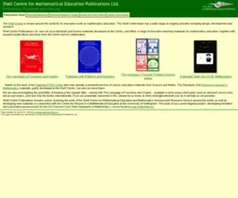 Mathshell.com(Shell Centre for Mathematical Education Publications Ltd) Screenshot