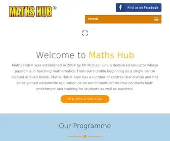 Mathshub.com.sg(Math and Science Enrichment Centre Singapore) Screenshot