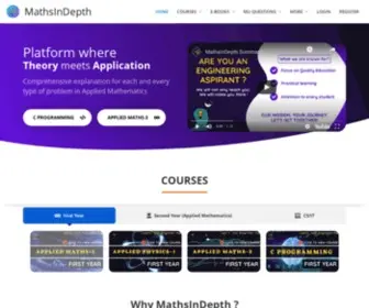 Mathsindepth.in(Mumbai university) Screenshot