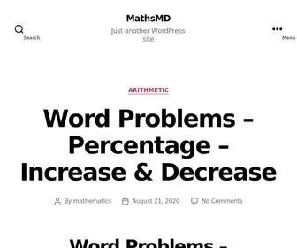 Mathsmd.com(Learn Mathematics) Screenshot
