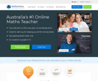Mathsonline.com.au(Maths) Screenshot