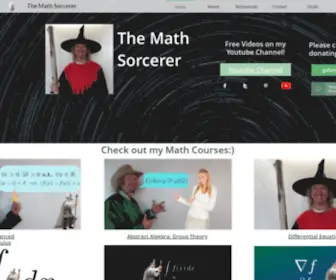 Mathsorcerer.com(Mathsorcerer) Screenshot