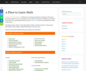 Mathstoon.com(Mathstoon) Screenshot