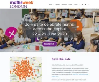 Mathsweeklondon.org(Maths Week London) Screenshot