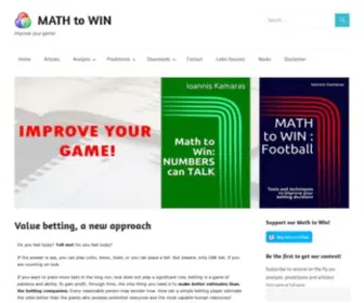 Mathtowin.com(Επιχειρηματική) Screenshot