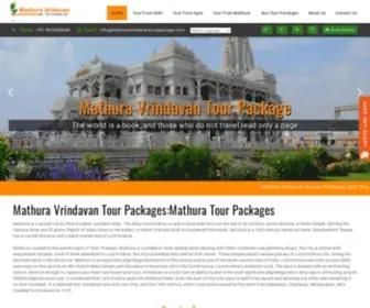 Mathuravrindavantourpackage.com(Mathura VridavanTour Packages By Car) Screenshot